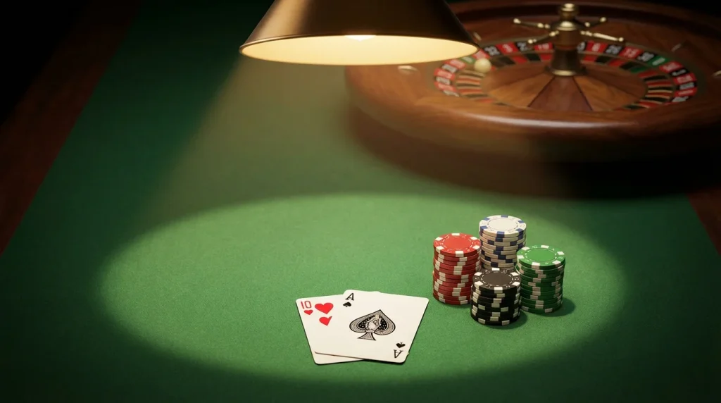 Table games at non GamStop casinos blackjack roulette baccarat